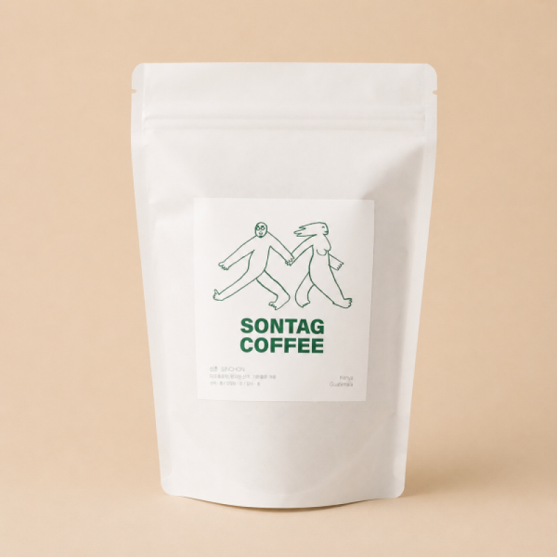 손탁커피,신촌 블렌드 갓볶은 커피원두 200g, 500g, 1kg