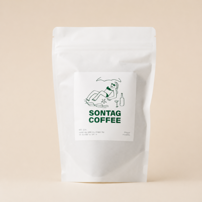손탁커피,바다 블렌드 갓볶은 커피원두 200g, 500g, 1kg
