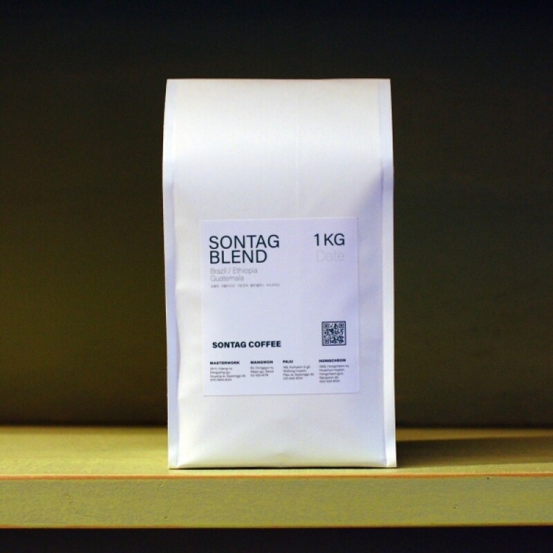 손탁커피,겨울숲 블렌드 갓볶은 커피원두 200g, 500g, 1kg