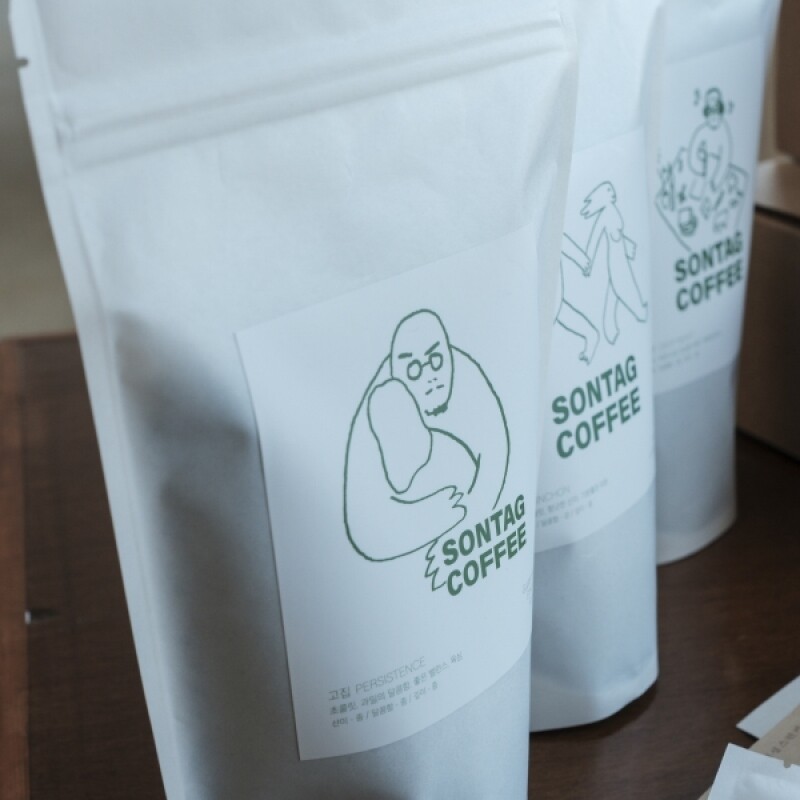 손탁커피,손탁 블렌드 갓볶은 커피원두 1kg