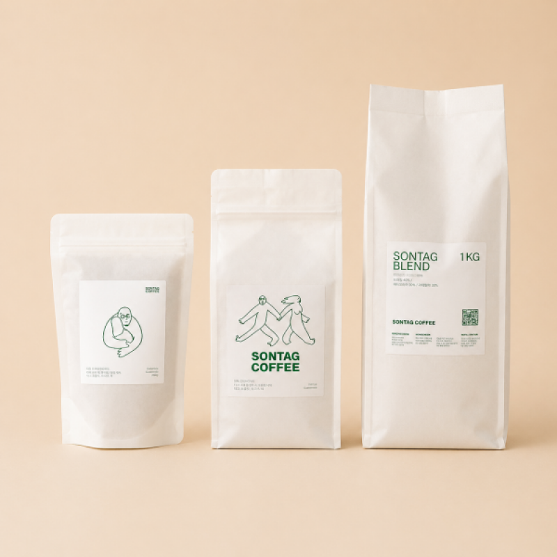 손탁커피,고집 블렌드 갓볶은 커피원두 200g, 500g, 1kg