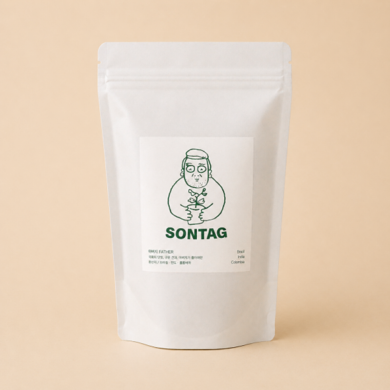 손탁커피,아버지 블렌드 갓볶은 커피원두 200g, 500g, 1kg